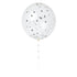 Silver Star Confetti Balloon Kit
